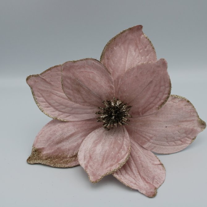 Flori Artificiale Craciunite Roz 2