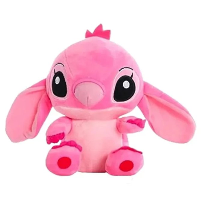Jucarie De Plus , Personaj Din Lilo&Stitch, Culoare Roz, Inaltime 20 Cm