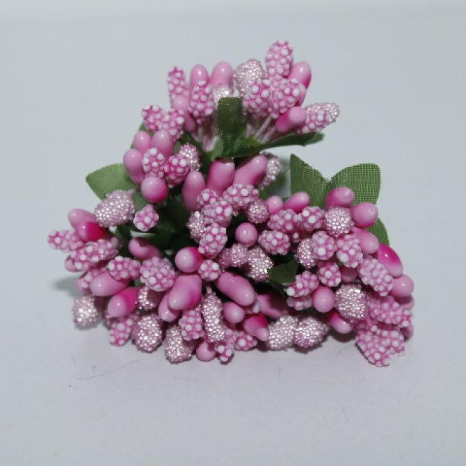 Stamine Artificiale Roz 12Buc/Buchet