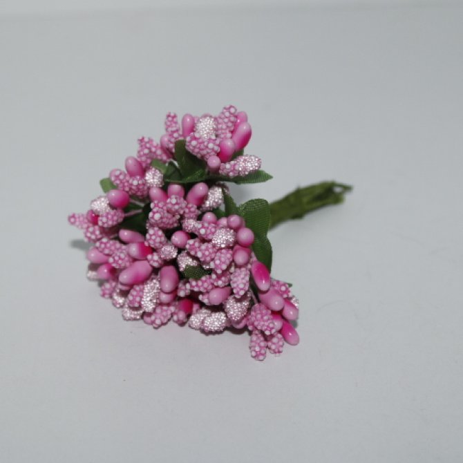 Stamine Artificiale Roz 12buc/buchet 2