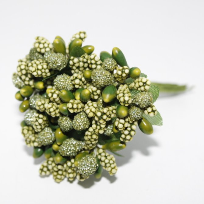 Stamine Artificiale Verde12Buc/Buchet