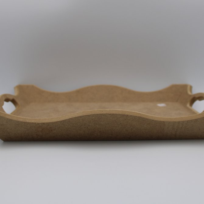 Tava mdf  cu margini ondulate 26x18x4 cm 3